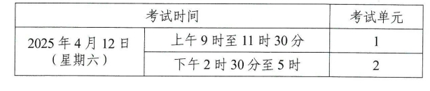 关于印发2025年4月湖南自考课程考试安排及教材目录的通知